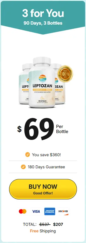 Leptozan buy 3 Bottle